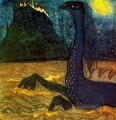 Moonlight Nacht Wassily Kandinsky